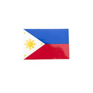 Fillipino Flagge, Aufkleber,Filipino, Pinoy, Philippinen,Filipina, Pinay, Wetterfest, glänzend,