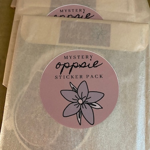 Pacote de adesivos Mystery Oppsie, adesivos com desconto, sacola de adesivos, adesivos para scrapbook, adesivos Oops, adesivos cortados, adesivos filipinas