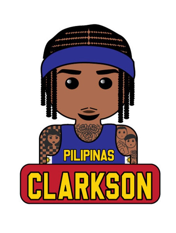 Jordan Clarkson Pilipinas Sticker, Filipino, Pinoy, Philippines, Filipina,  Pinay, Weatherproof, Glossy,