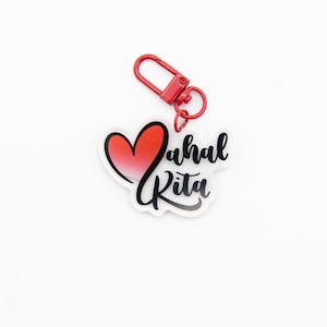 Mahal Kita Keychain - Etsy