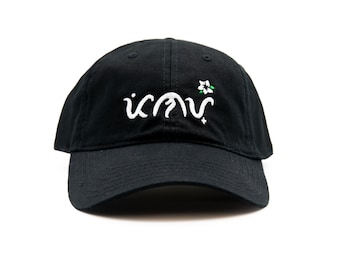 Pinay Baybayin Black Dad Hat, Filipina, Sampaguita, Filipino Hats,