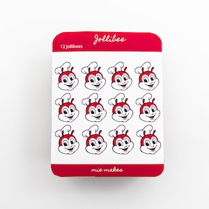 Jollibee Stickerbogen, Sheet, Filippo Sticker,