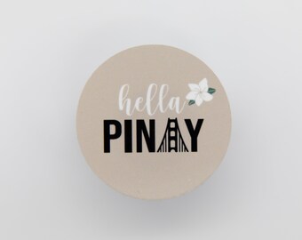 Hella Pinay, Baie des Philippines, Sticker Hella Pinay, Sticker baie des Philippines, Philippins de la région de la baie, Sticker philippin, Sticker philippine, Sticker Pinay
