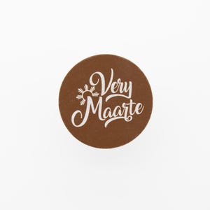 Very Brown Sun Maarte Sticker, Filipino Sticker, Pinay Sticker, Heart Sticker, Filipino, Filipina