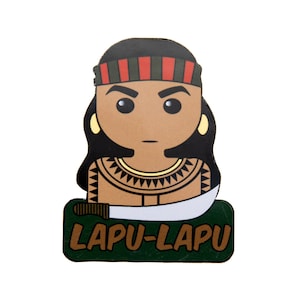 Lapu Lapu, Wetterfester Aufkleber,Filipino,Filipina,Pinoy, Pinay,Philippinen, Superheld, Geschichte