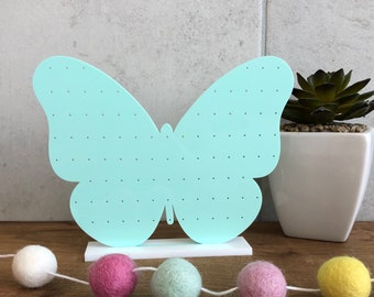 Colored Acrylic Butterfly Earring Stand | Jewelry Organizer