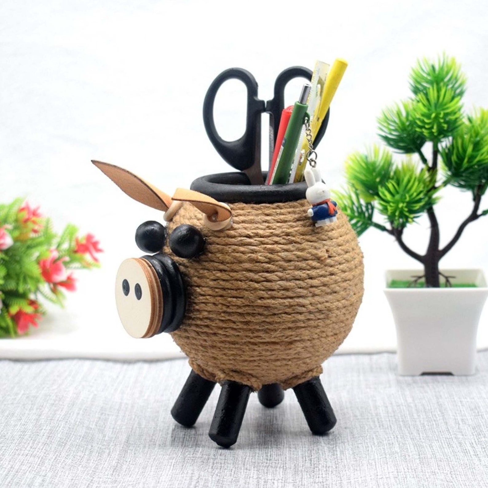 Handmade Creative Pen Holder Cute Personalized Pen Holder Etsy