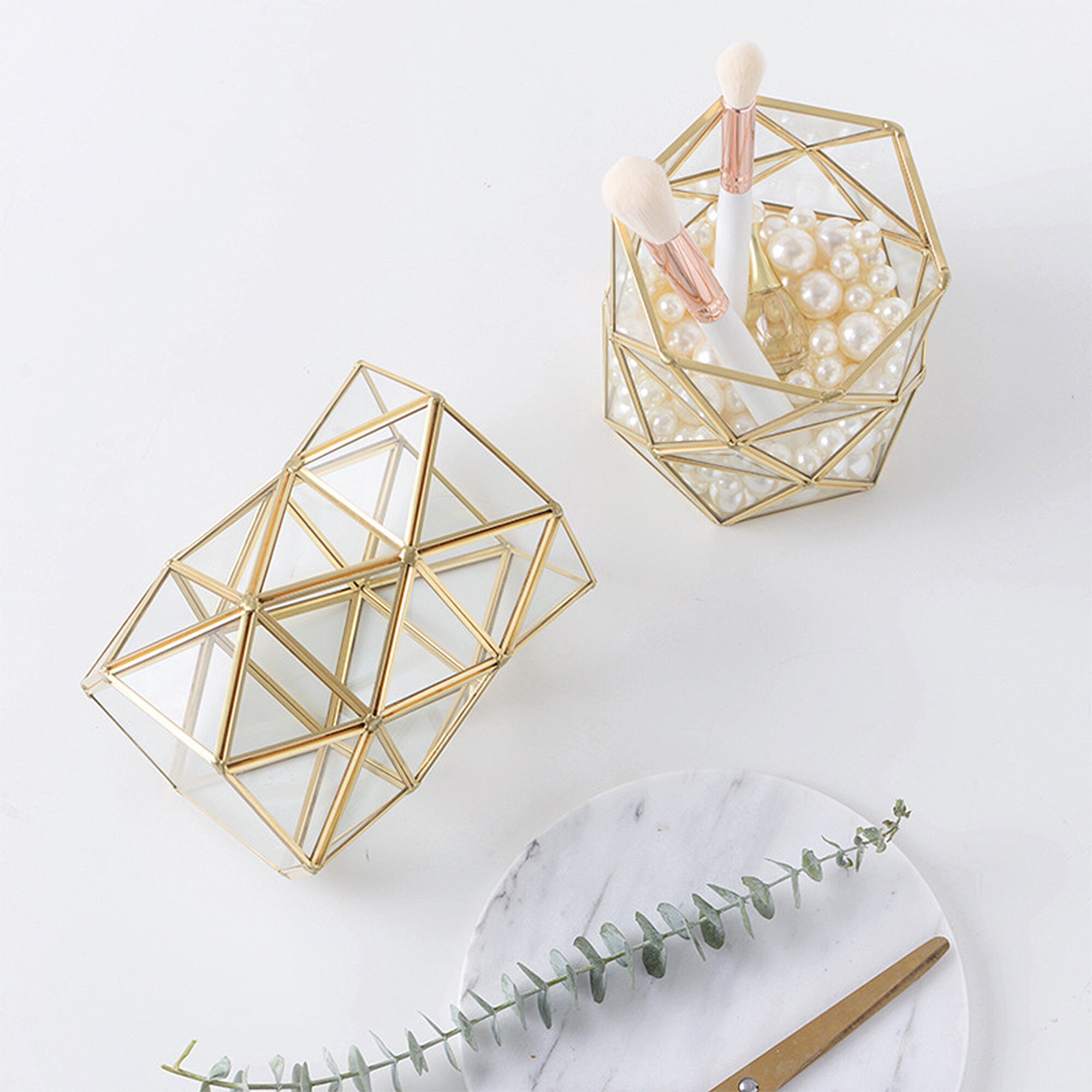 Metal Glass Pen Holder Golden Pen Holder Retro Pen Holder Etsy