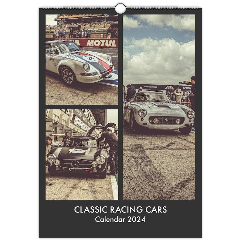 Classic Racing Cars 2024 Calendar Light Version Vintage Race Cars From ...