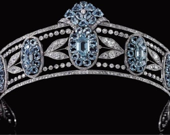 American Diamond Tiaras, 15.25ct Diamond, Silver Purity 92.5 ,Handmade Tiaras/Crown Zircon Tiaras/Crown