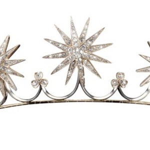 Victorian Rose Cut Diamond and Pearl Tiaras, 6.78ct Diamond,  Silver Purity 92.5 ,Handmade Pearl Tiaras/Crown
