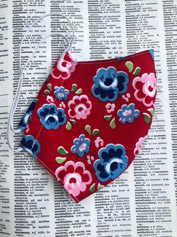 Womens Face Mask 100 Quality Cotton Washable with Organic Etsy.de