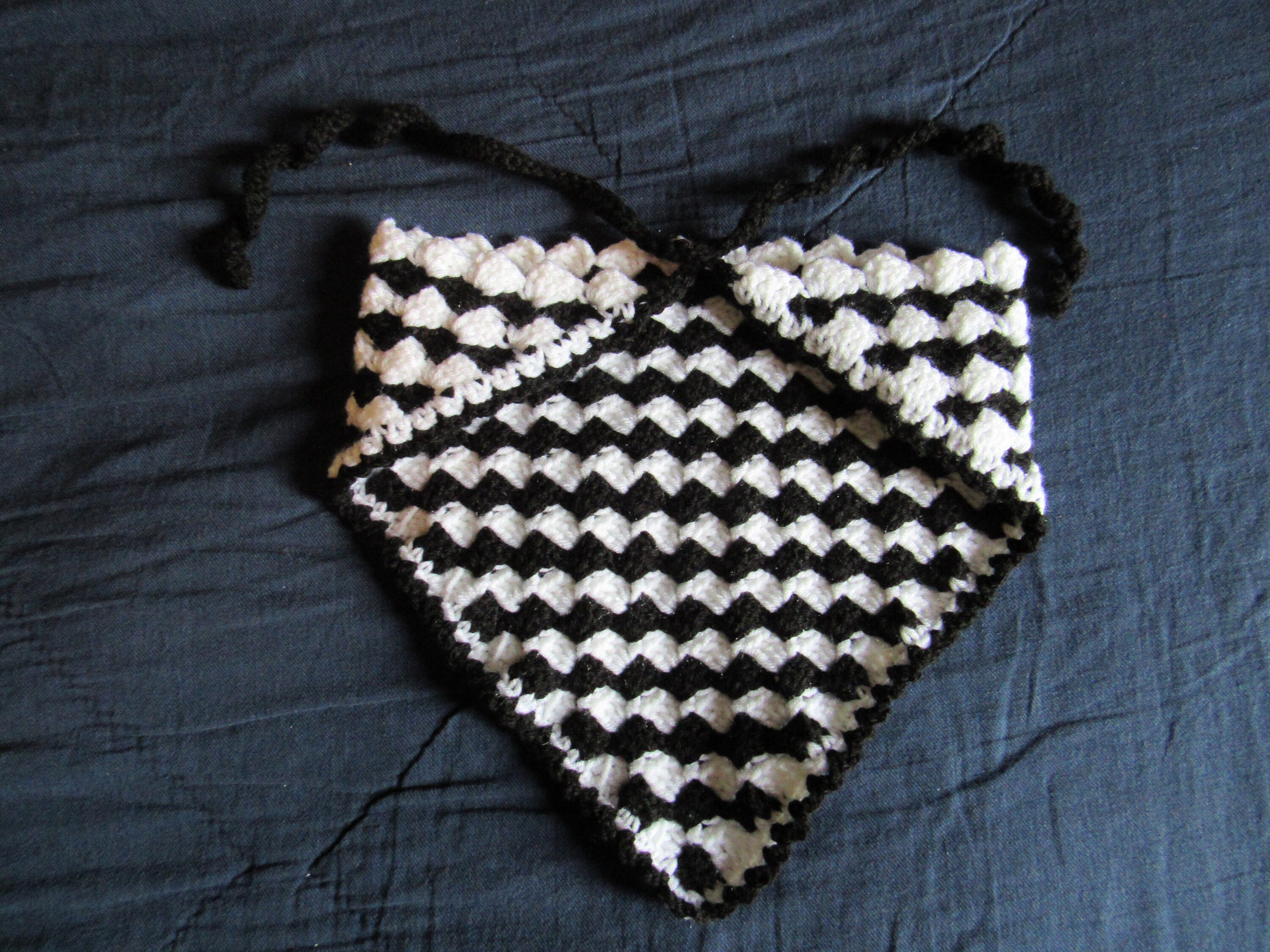 Crochet Bandana/Crochet Bandana and Earring Bundle Etsy