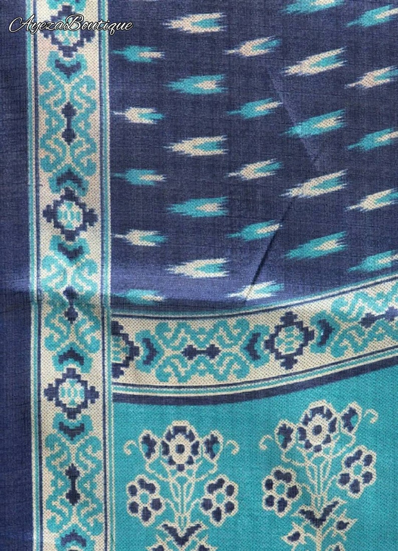 Silk Kurta Set Turquoise Blue Solid Kurta With Trousers & - Etsy