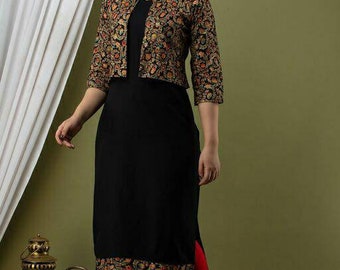 jacket pattern kurti design