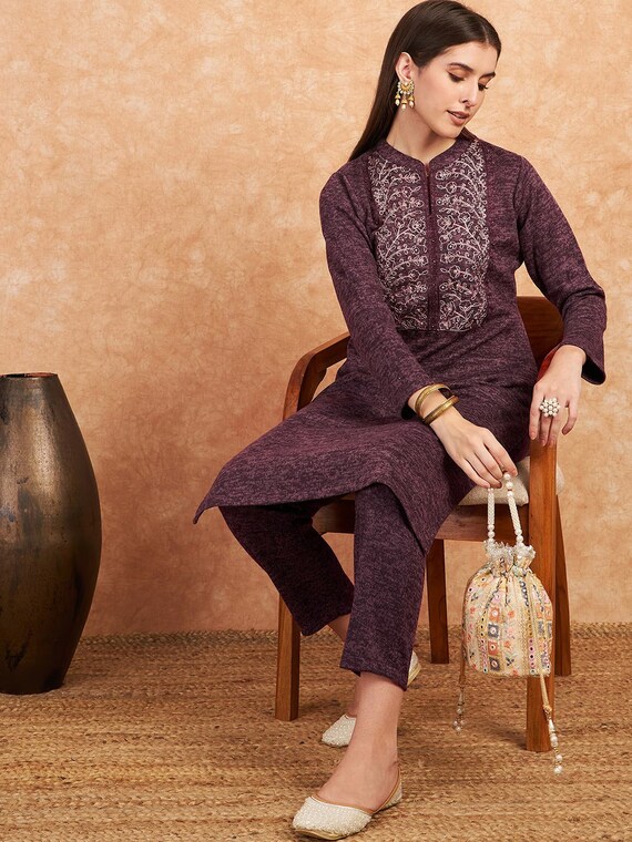 AARFA WOOLEN KURTI 2620 : eKada Womens Online Shopping website in India