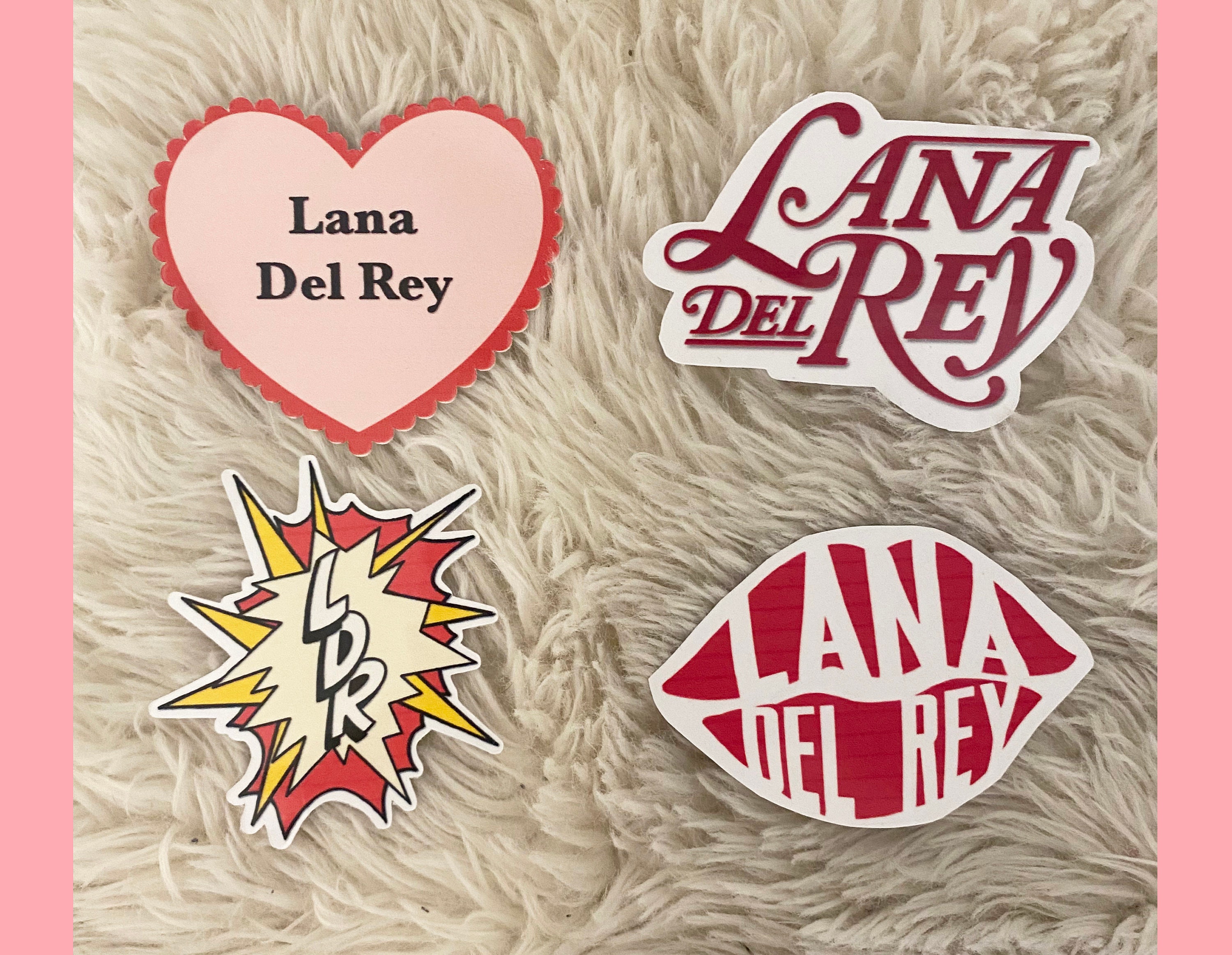Lana del rey stickers deals