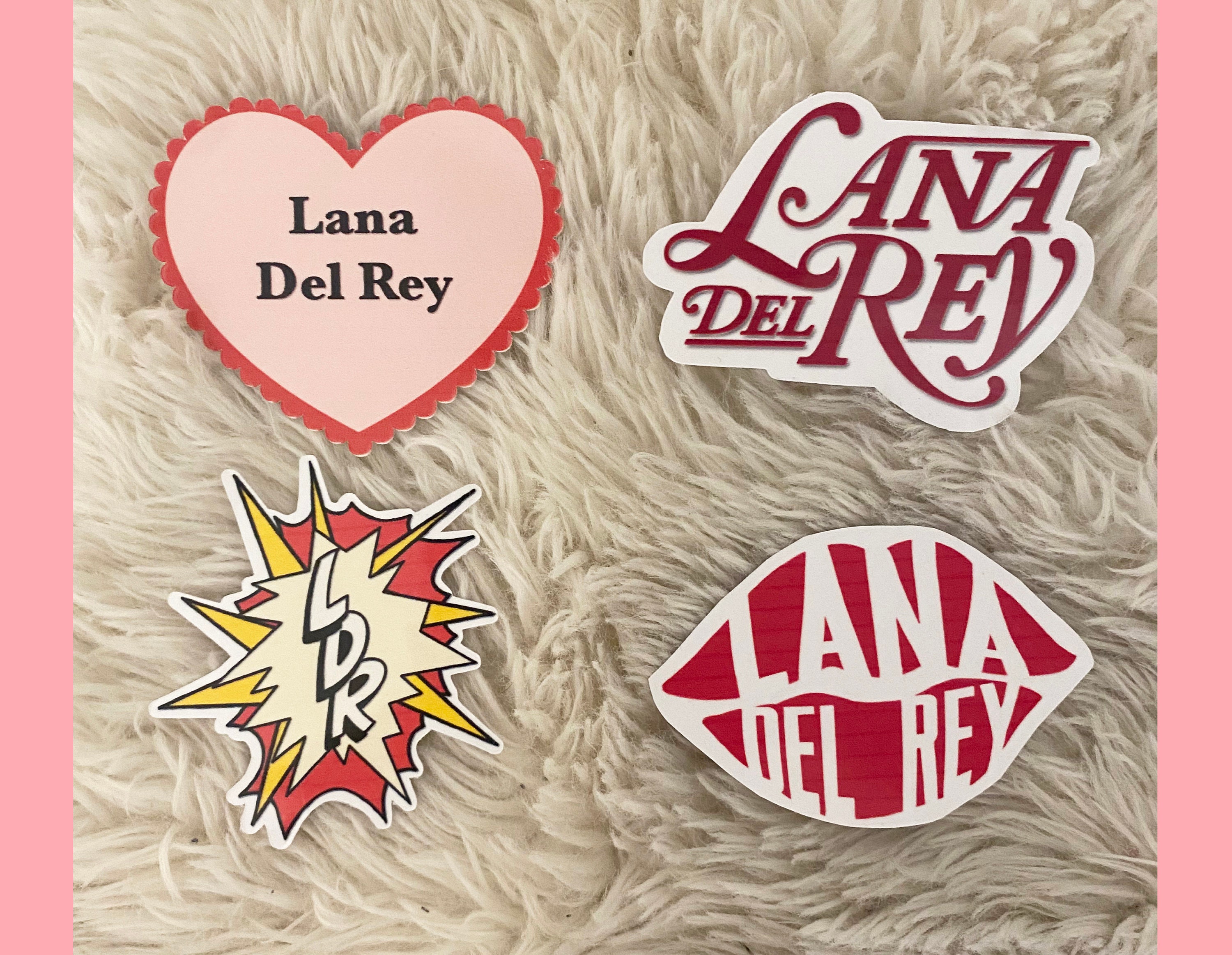 Lana Del Rey Stickers for Sale  Cute laptop stickers, Lana del rey  tattoos, Cute stickers