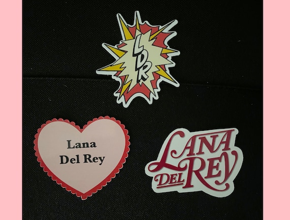  Lana Del Rey Bumper Sticker Vinyl Decal 5 : Sports & Outdoors