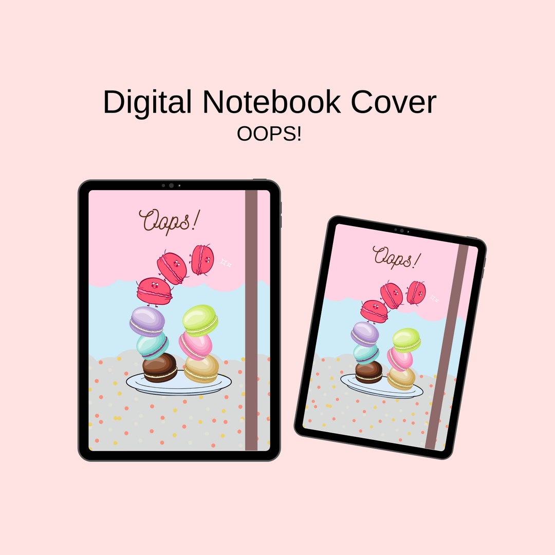 Digital Notebook Cover Goodnotes Cover Cute Cover Digital Etsy