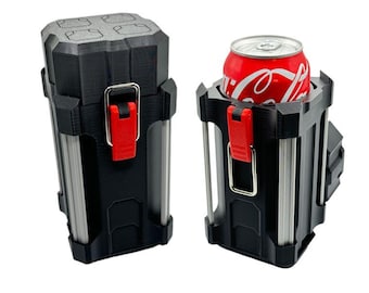 Milwaukee Blackout Packout Inspired Drink Holder | Cup Holder | The Original | 3D Printed | Father's Day Gift