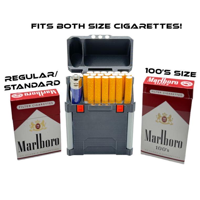 leather cigarette holder Handmade Custom Made Genuine Leather Cowhide Cigarette Case Pocket Hol –  Bavercraft