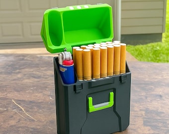 Estuche para cigarrillos inspirado en Ryobi Link / El original / Estuche para cigarrillos impreso en 3D / Regalo para el Día del Padre