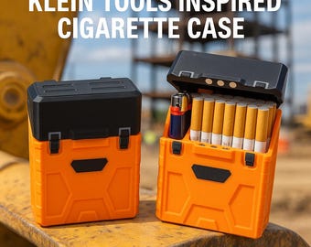 Estuche para cigarrillos inspirado en MODBox de Klein Tools / El original / Estuche para cigarrillos impreso en 3D / Regalo para el Día del Padre