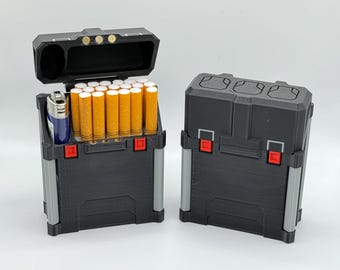 Milwaukee Blackout Packout Inspired Cigarette Case | The Original | 3D Printed Cigarette Case | Father's Day Gift
