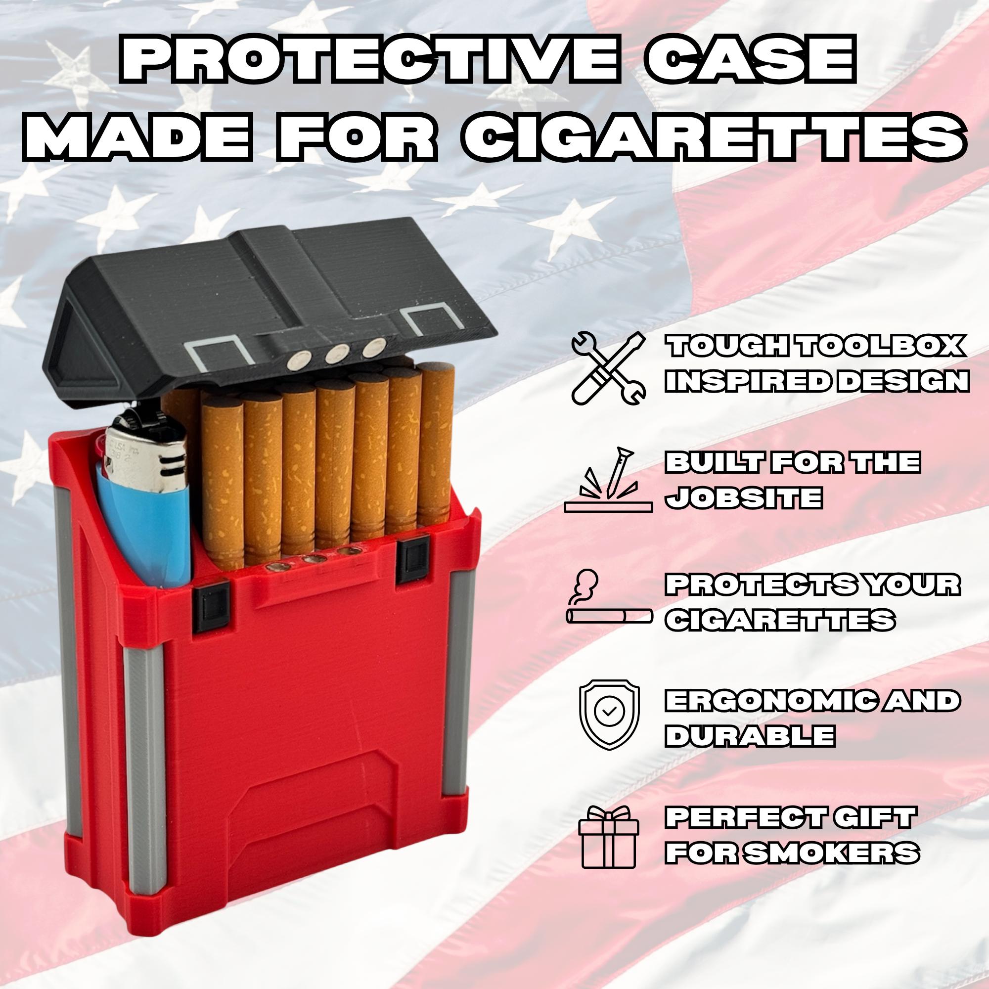 Milwaukee Packout Inspired Cigarette Case | the Original | 3D Printed |  Gift | Milwaukee Tools