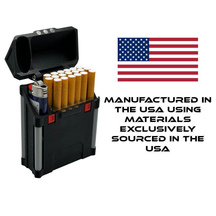 Milwaukee Blackout Packout Inspired Cigarette Case | the Original | 3D  Printed Cigarette Case | Father's Day Gift