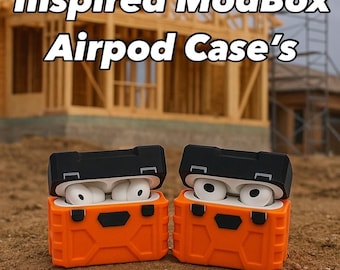Estuche para Airpods inspirado en MODbox de Klein Tools: PLA impreso en 3D