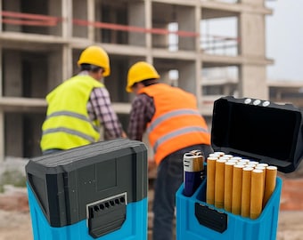 Estuche para cigarrillos inspirado en Makita MakTrack / El original / Estuche para cigarrillos impreso en 3D / Regalo para el Día del Padre