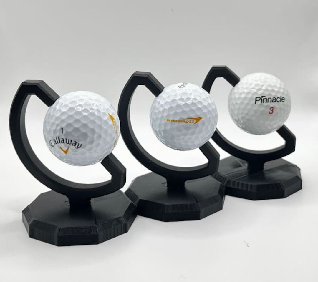 Golf Ball Display Stand 3x Pieces Etsy
