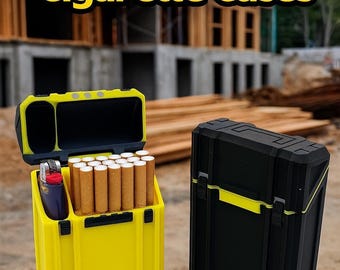 Estuche para cigarrillos inspirado en el sistema resistente de DeWalt / El original / Estuche para cigarrillos impreso en 3D / Regalo para el Día del Padre