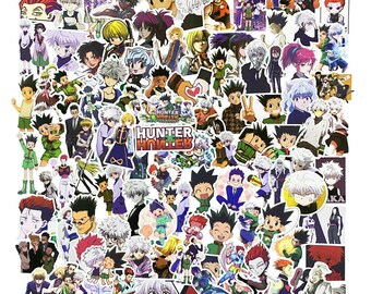 Hunter X Hunter Stickers Etsy Hunter X Hunter Stickers Etsy