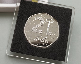 Happy 21st Birthday Gift ( FREE Name Printing On Box ) Commemorative Metal Coin