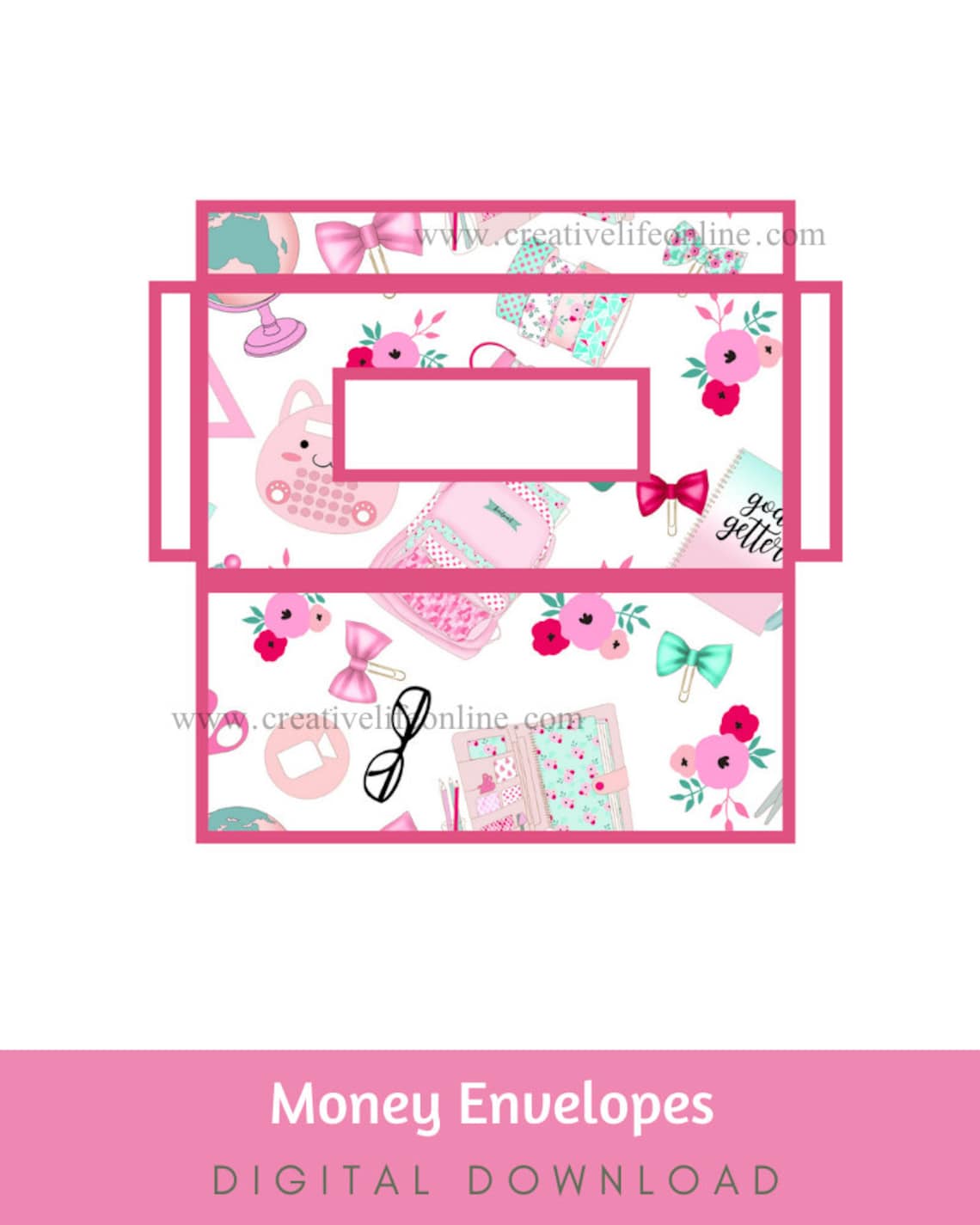 Money Envelope Printable Money Cash Envelope Template School Money