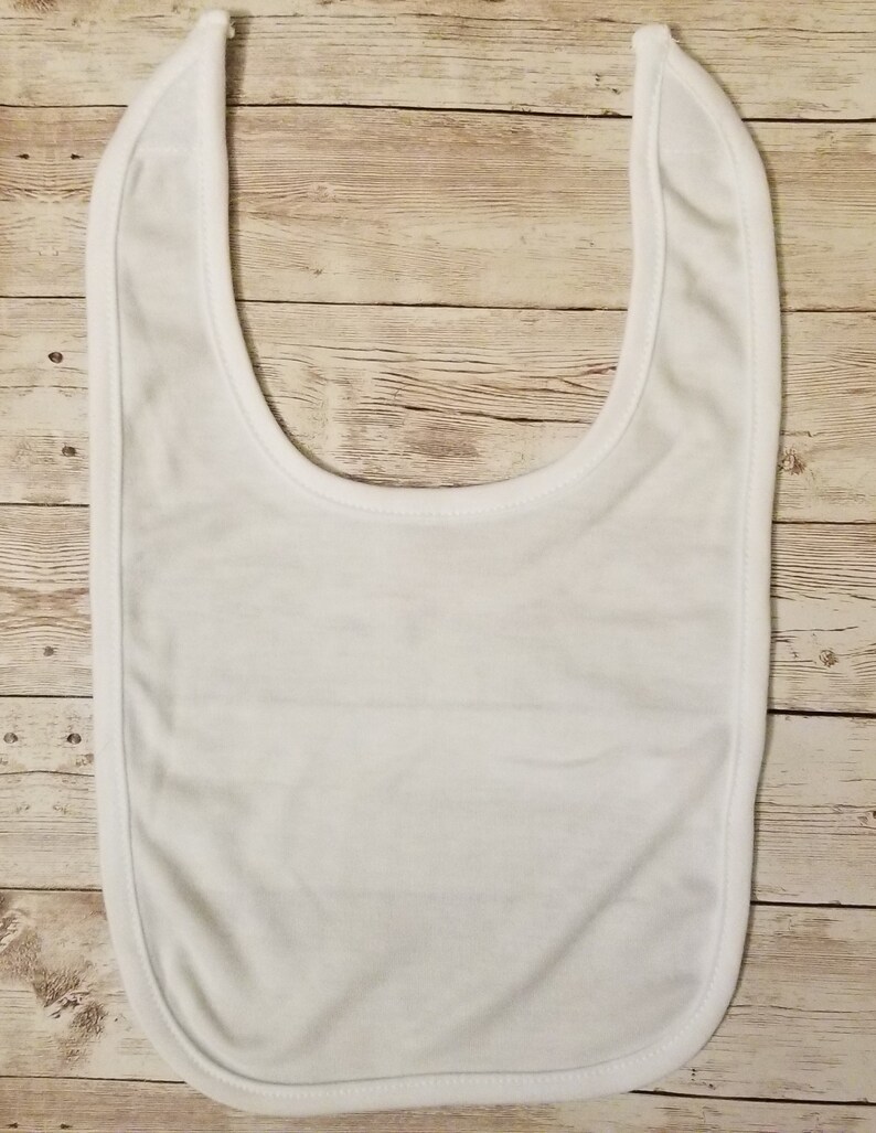 Baby Bib for Sublimation 100 Polyester Sublimation Blank Etsy
