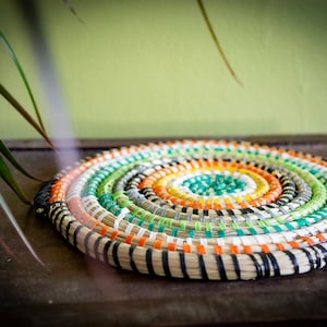 Kleines handgefertigtes senegalesisches Tischset