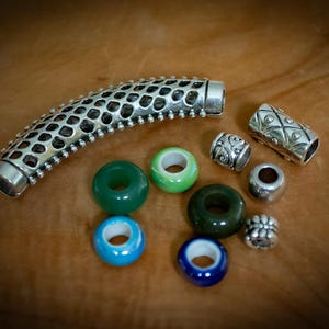 Under the Sea Dreadlock Perlen - Set mit 10 Stück