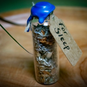 Handmade Intention Jar for Helping with Sleep