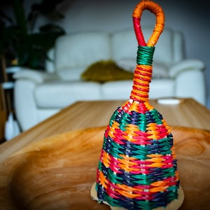 Ghanian Handmade Caxixi Basket Shaker