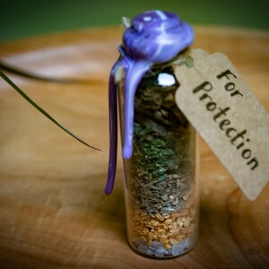 Handmade Intention Jar for Protection