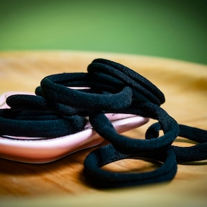 Small Elastic Cotton Dreadlock Ties