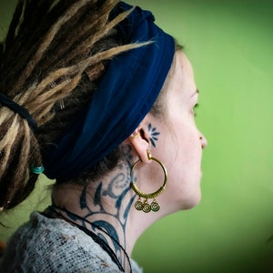 Chiffon Style Dreadlock Head Scarf