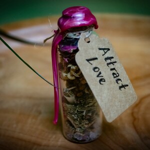 Handmade Intention Jar for Attracting Love