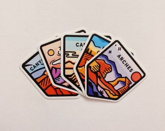 Utah National Park Stickers