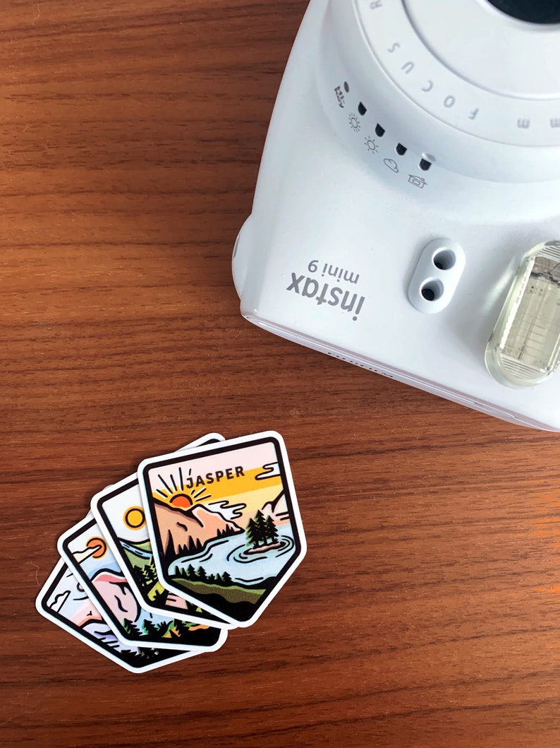 Dist Sticker Canada National Park & District Stickers - Etsy