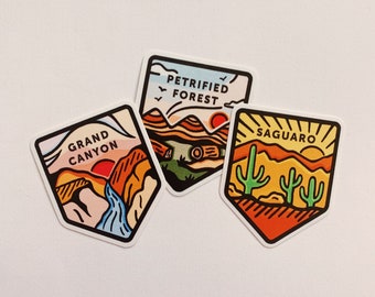 Arizona National Park Stickers